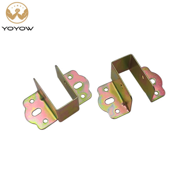 Furniture Accessory Hardware Invisible Bed Connecting Bed Hanging Code Brackets with Screw Hinge