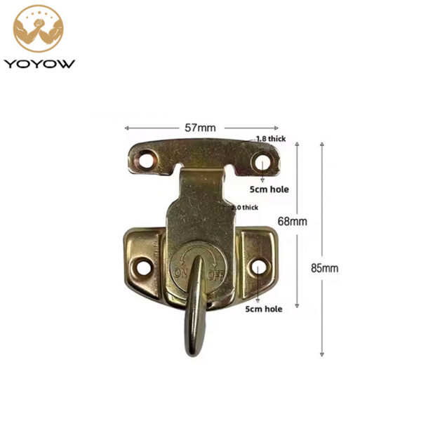 Modern High Quality Buckle Lock for Windows Iron Metal for Kitchen Cabinets Living Room Bedroom Home Office or Dining Area