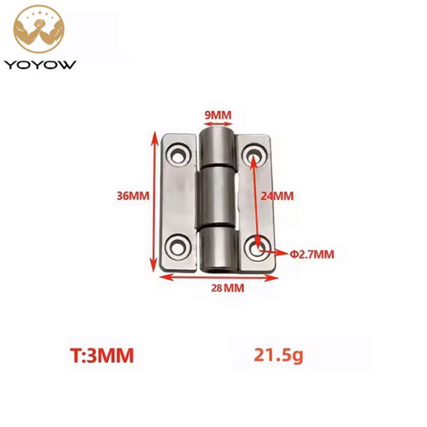High Quality Zinc Alloy Hinges Adjustable Torque Hardware Fittings Stop at Random Angle