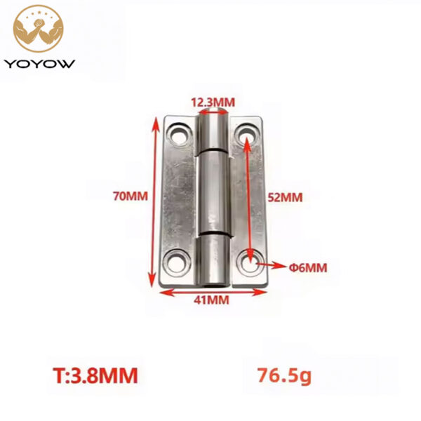 High Quality Zinc Alloy Hinges Adjustable Torque Hardware Fittings Stop at Random Angle