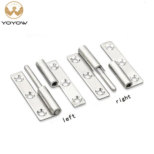304 Stainless Steel Detachable Hinges 1.5-3 Inches Industrial Doors and windows Flat Open Detachable Hinges