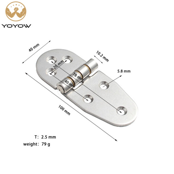 Modern Design High Quality Stainless Steel Hinges for Marine Outdoor Equipment