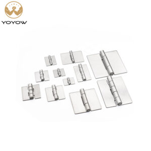 Wholesales Heavy-duty Thickening Weld on Industrial Hinge Hole Less Stainless Steel Welded /weldable Door Hinge