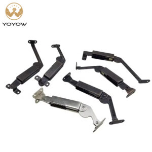 Short Middle Long Arm Spring Loaded Lid Stay Iron Zinc Coated Soft Closing Support Hinge For Toy Box Cabinet Luggage Furniture