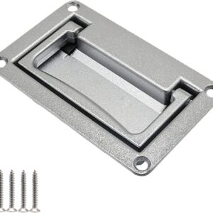 Stainless Steel Recessed Pull Handle Flush Lift Hidden Hardware for Toolbox Cabinet Drawer Deck Hatch Boat Home Furniture